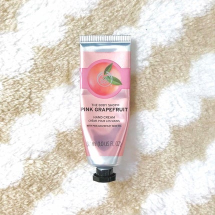 ハンドクリーム ピンクグレープフルーツ/THE BODY SHOP/ハンドクリームを使ったクチコミ(1枚目)