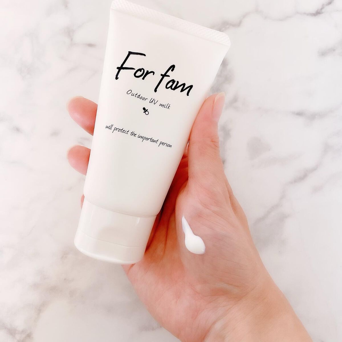 アウトドアUVミルク/For fam/日焼け止めミルクを使ったクチコミ（2枚目）