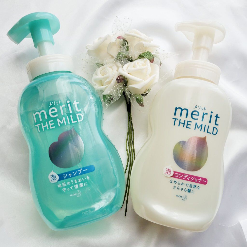 ザマイルド/メリット/市販シャンプーを使ったクチコミ（2枚目）