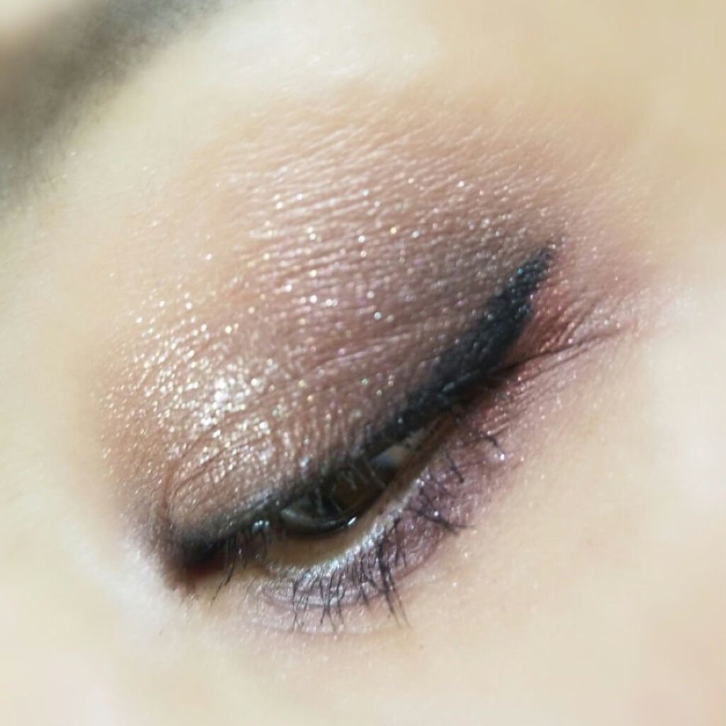 SHIMMER EYE GLAZE MORE PIE PLEASE/Kylie Cosmetics/単色アイシャドウを使ったクチコミ（3枚目）
