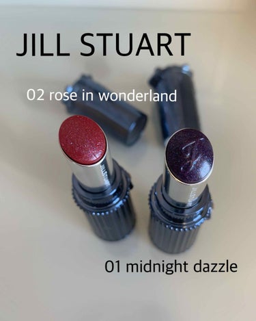 JILLSTUART
マイリップス　ダズリングティント
￥3080(税込)

JILLSTUARTの数量限定品のリップ。
他の方がLipsに投稿しているのを見てどうしても欲しくなってかってしまいました。