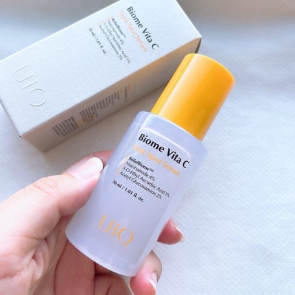 バイオームビタCダークスポットセラム/UIQ/美容液を使ったクチコミ(2枚目)