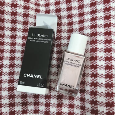 CHANEL ル ブラン ロージー ドロップスのクチコミ「CHANEL
ル ブラン ロージー ドロップス


前から気になってた液状のシャネルのハイライ.....」（2枚目）