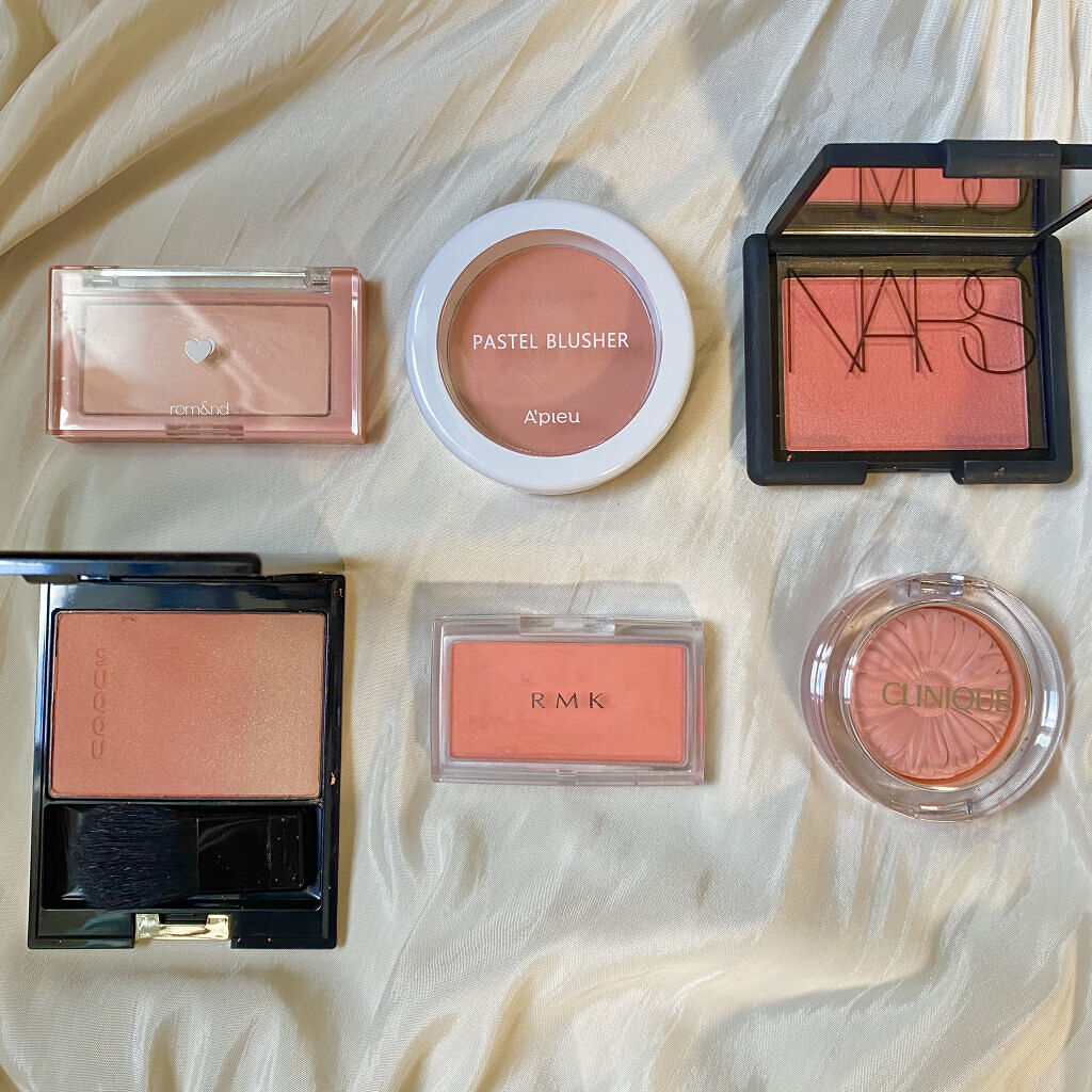 インジーニアス パウダーチークス N/RMK/パウダーチークを使ったクチコミ（2枚目）