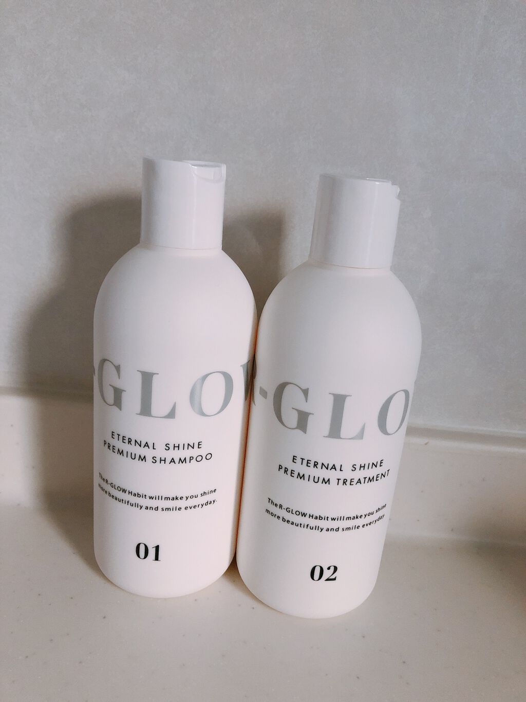 slang 【各100個セット】R-GLOW★シャンプー＆トリートメント 楽天市場】R-GLOW シャンプー & トリートメント セット 指通り