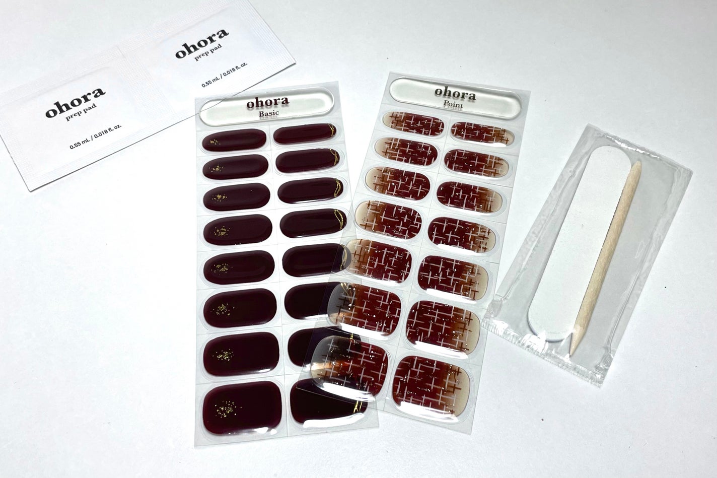 セミキュアジェルネイル(ハンド)/ohora/ネイルシールを使ったクチコミ(2枚目)