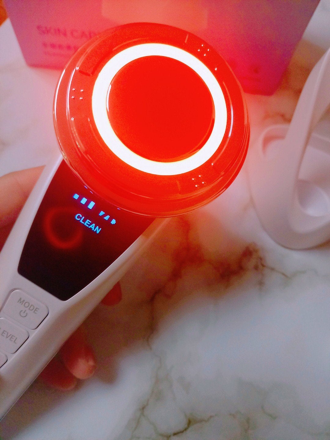 多機能温冷美顔器/ANLAN/美顔器・マッサージを使ったクチコミ(4枚目)