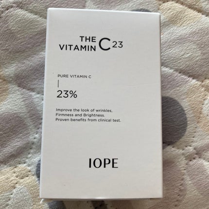 ザビタミンC23/IOPE/美容液を使ったクチコミ(3枚目)
