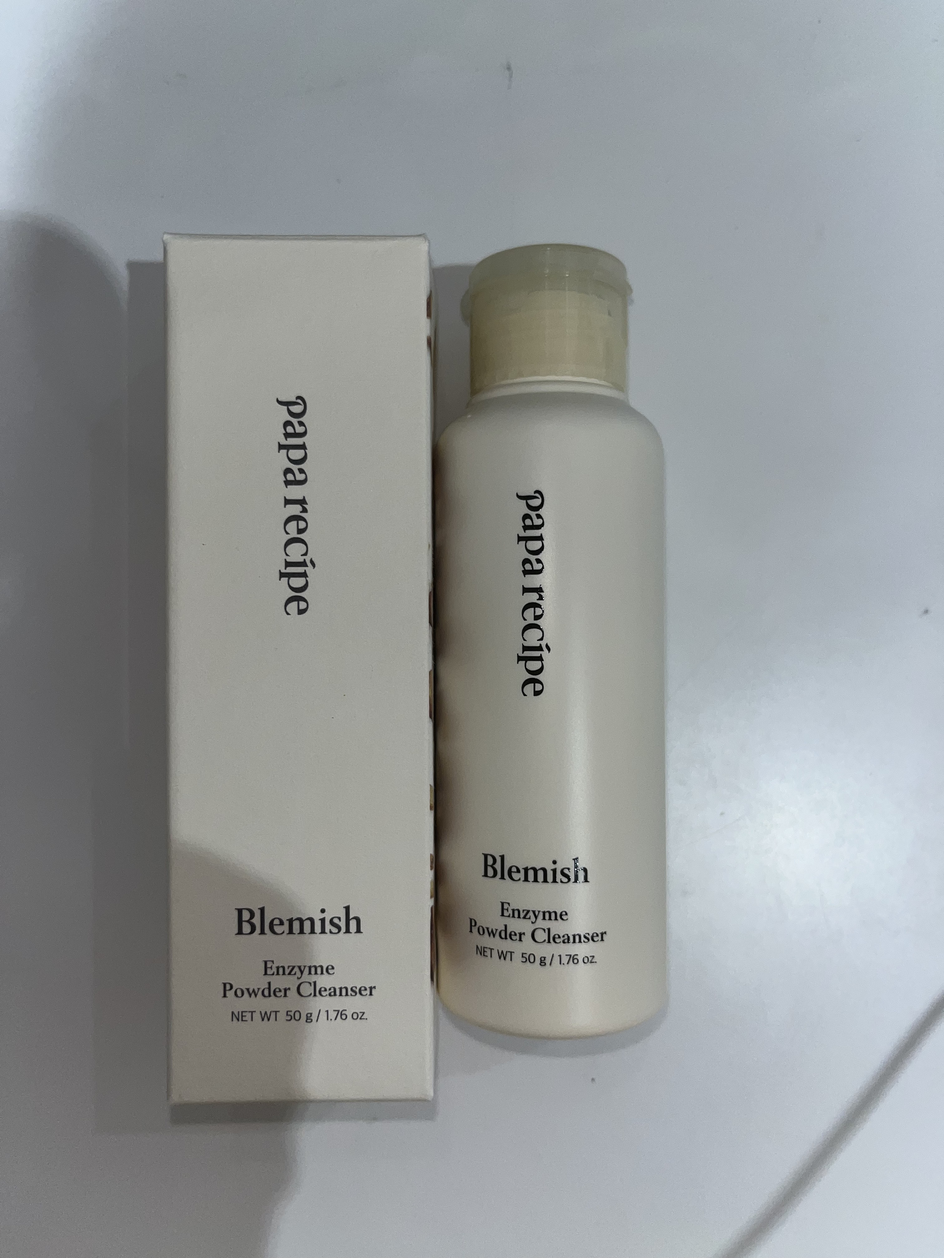 ブレミッシュ 酵素 洗顔パウダー/PAPA RECIPE/洗顔パウダーを使ったクチコミ（1枚目）