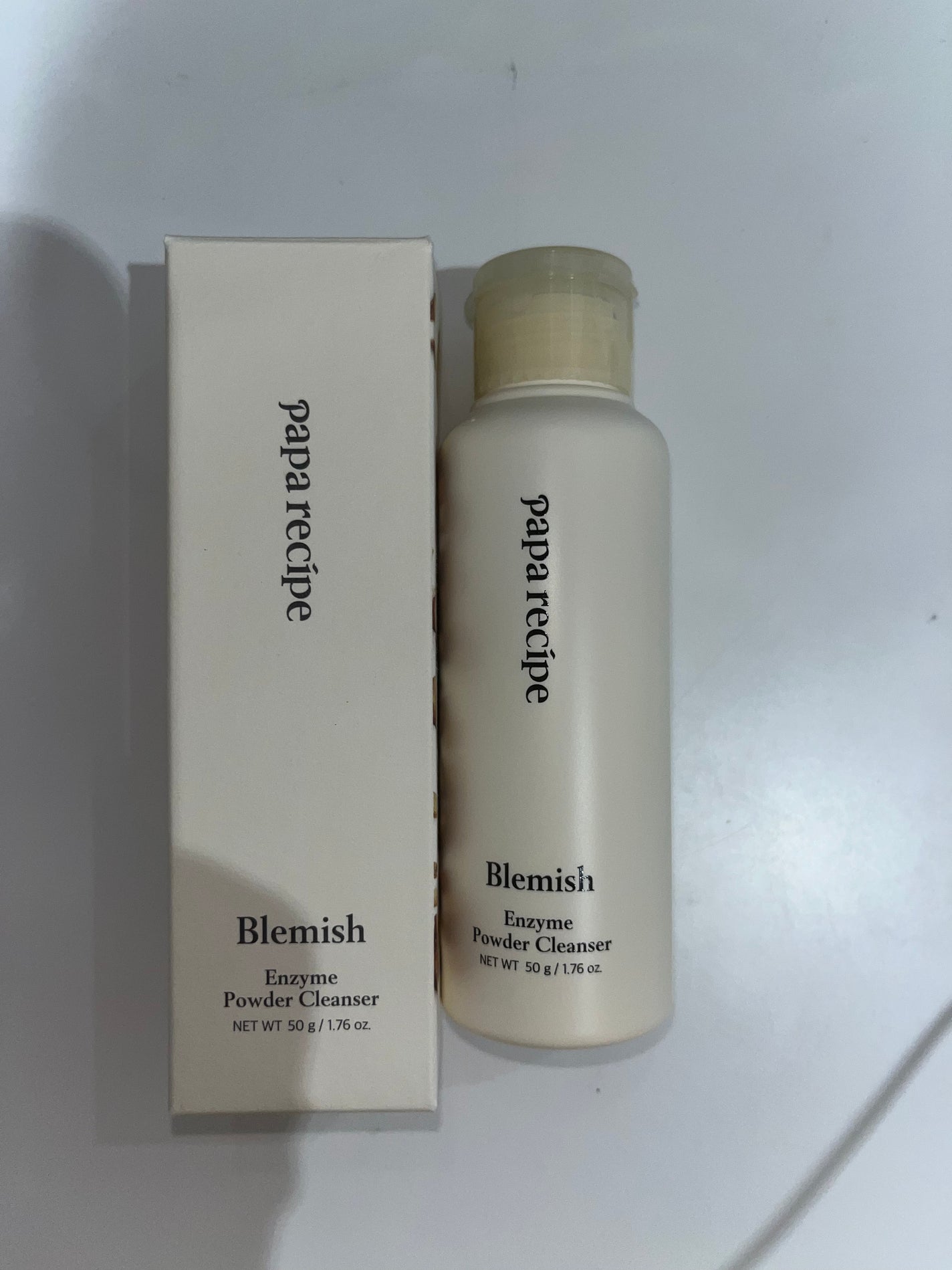 ブレミッシュ 酵素 洗顔パウダー/PAPA RECIPE/洗顔パウダーを使ったクチコミ(1枚目)