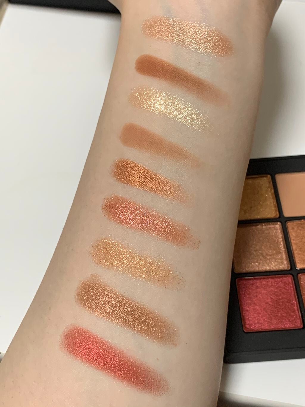 サマーソルスティス アイシャドーパレット/NARS/アイシャドウパレットを使ったクチコミ(3枚目)