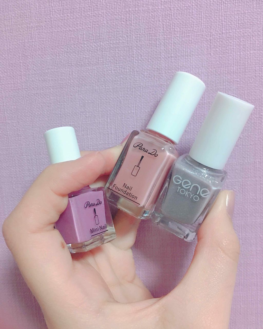 gene TOKYO ネイル/DAISO/マニキュアを使ったクチコミ(3枚目)