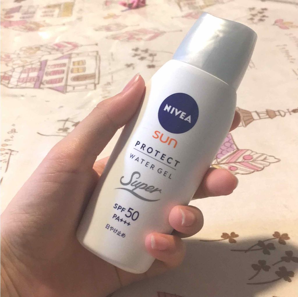 ニベアサン プロテクトウォータージェル SPF50/ニベア/化粧下地を使ったクチコミ（1枚目）