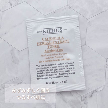 キールズ ハーバル トナー CL アルコールフリー/Kiehl's/化粧水を使ったクチコミ(1枚目)