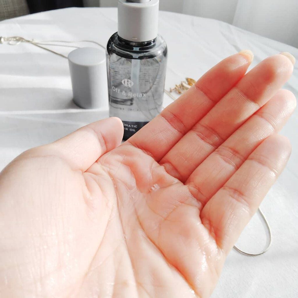 アロマティックヘアオイル/Off&Relax/ヘアオイルを使ったクチコミ(5枚目)