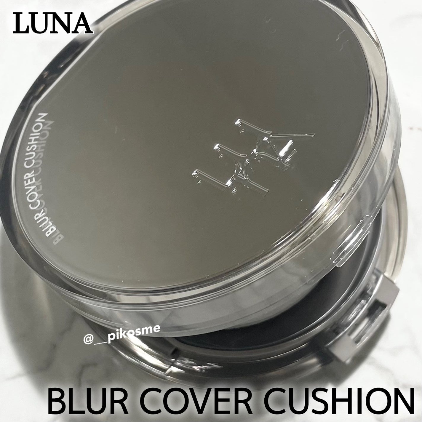 ブラーカバークッション/LUNA/クッションファンデーションを使ったクチコミ(1枚目)