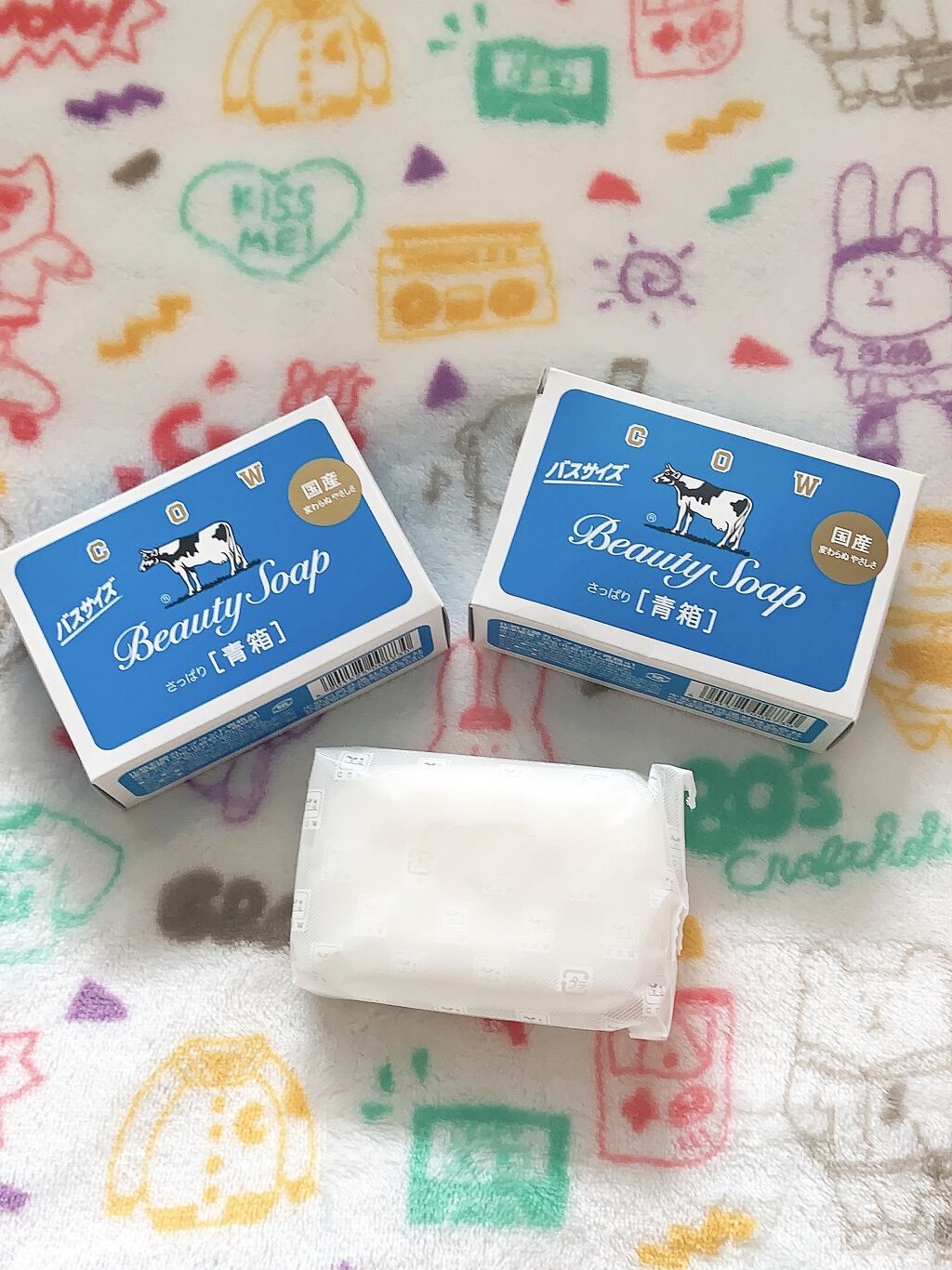 青箱 (さっぱり)/カウブランド/ボディ石鹸を使ったクチコミ（1枚目）