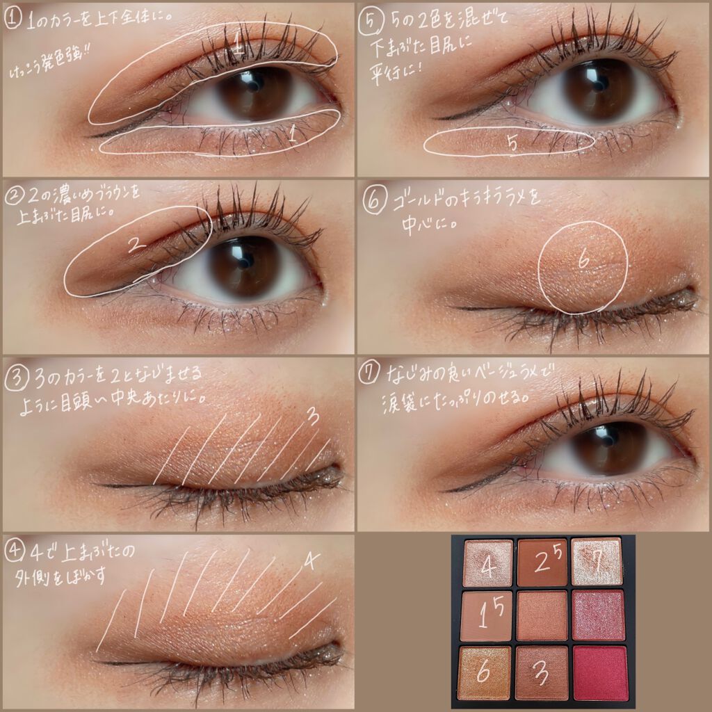 サマーソルスティス アイシャドーパレット/NARS/アイシャドウパレットを使ったクチコミ(3枚目)