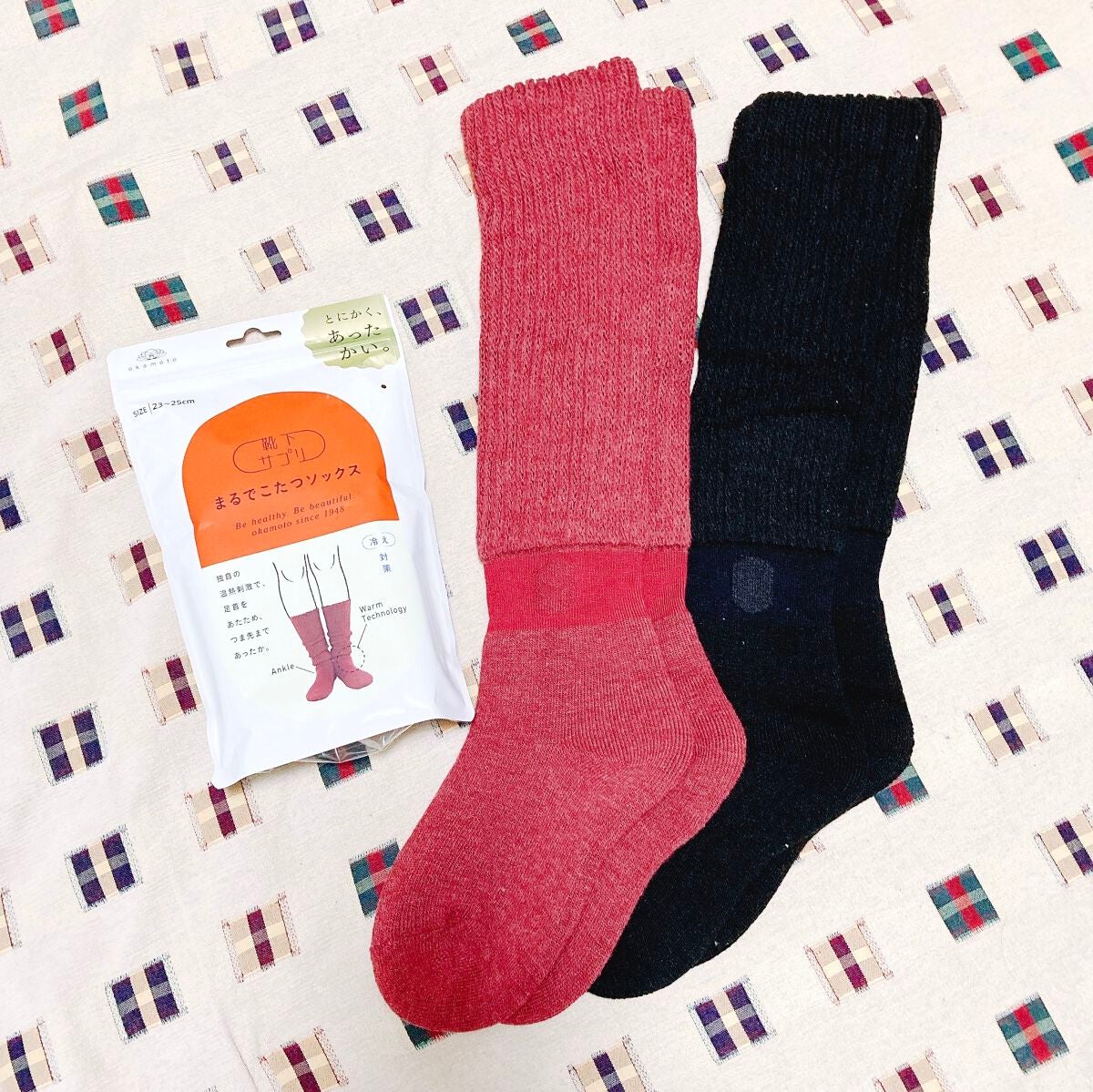 靴下サプリ まるでこたつ レディース ソックス/靴下サプリ/暖かい靴下を使ったクチコミ(2枚目)