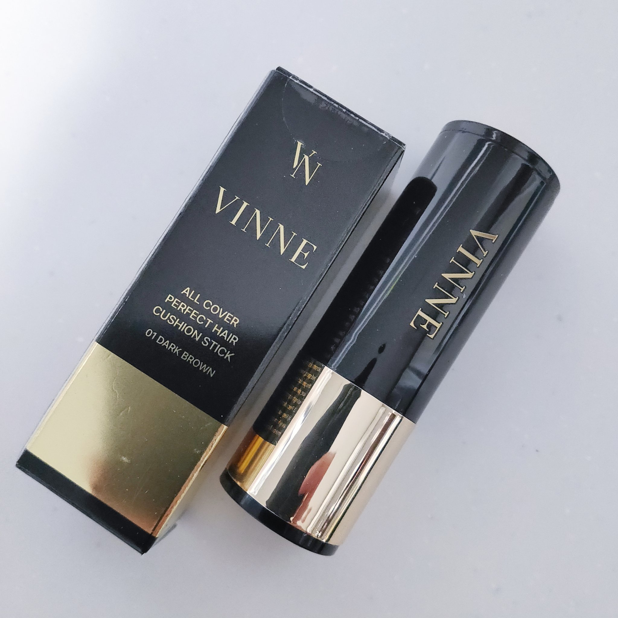 オールカバー パーフェクト ヘアクッション スティック/VINNE /ヘアカラーを使ったクチコミ（2枚目）