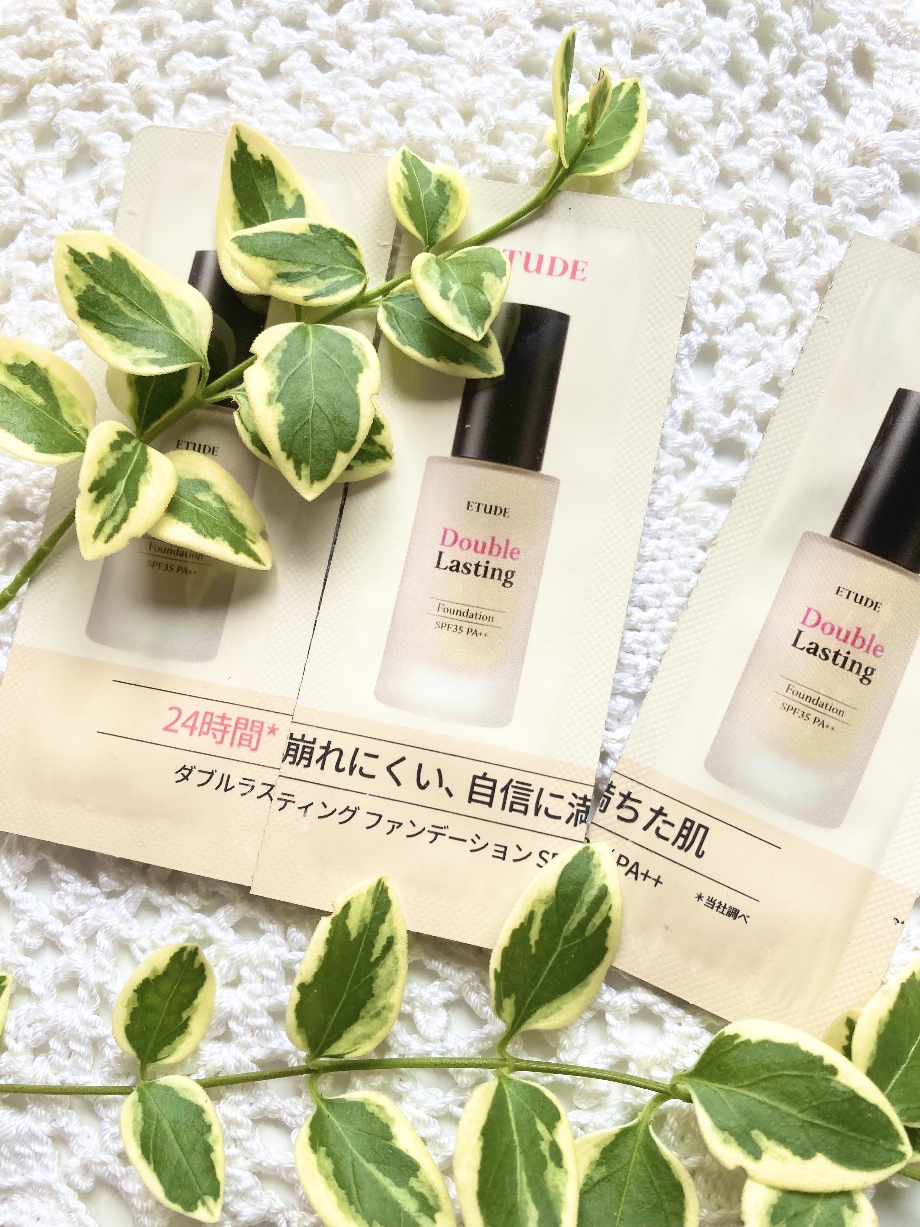 ダブルラスティング ファンデーション/ETUDE/リキッドファンデーションを使ったクチコミ（1枚目）