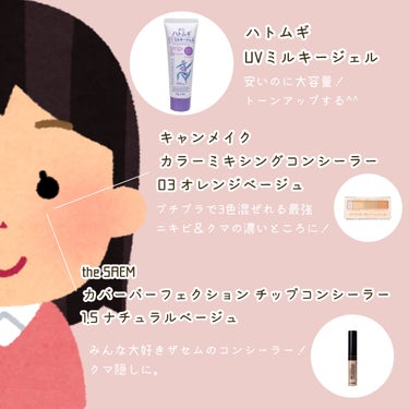 ハトムギUVミルキージェル/KUMANO COSMETICS/日焼け止め・UVケアを使ったクチコミ（2枚目）