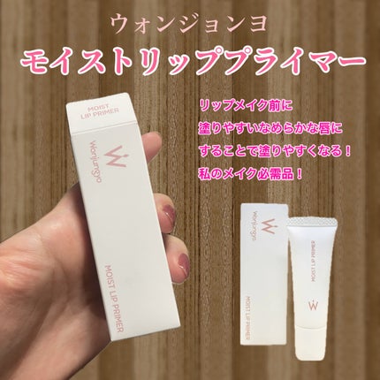 ウォンジョンヨ モイストリッププライマー /Wonjungyo/リップオイルを使ったクチコミ(1枚目)
