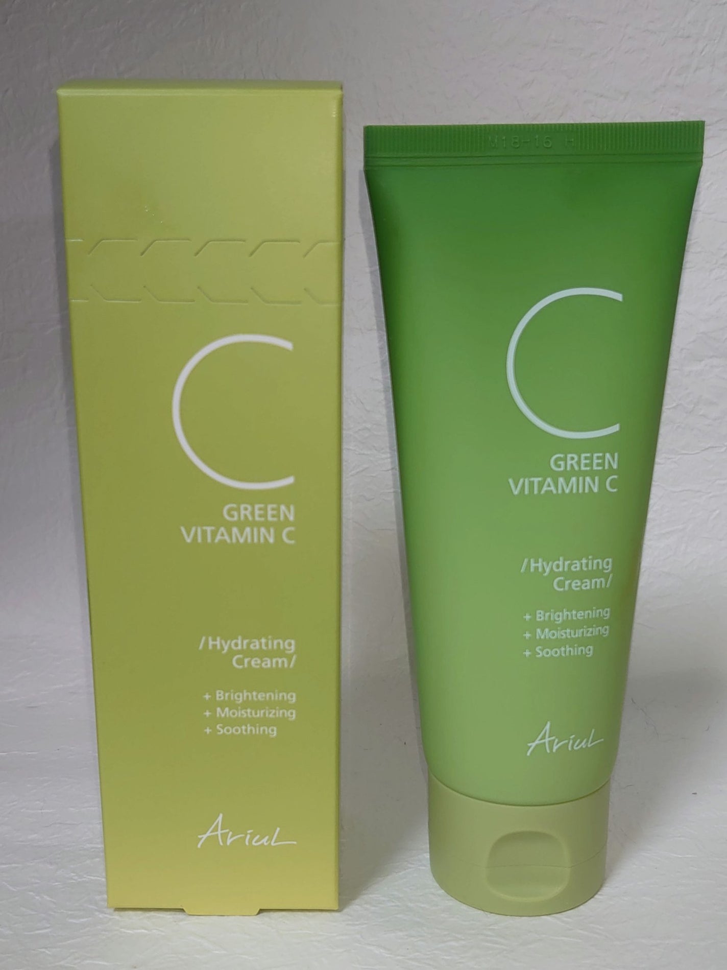 アリウル グリーンビタミンC ハイドレーティングクリーム/Ariul/フェイスクリームを使ったクチコミ(1枚目)