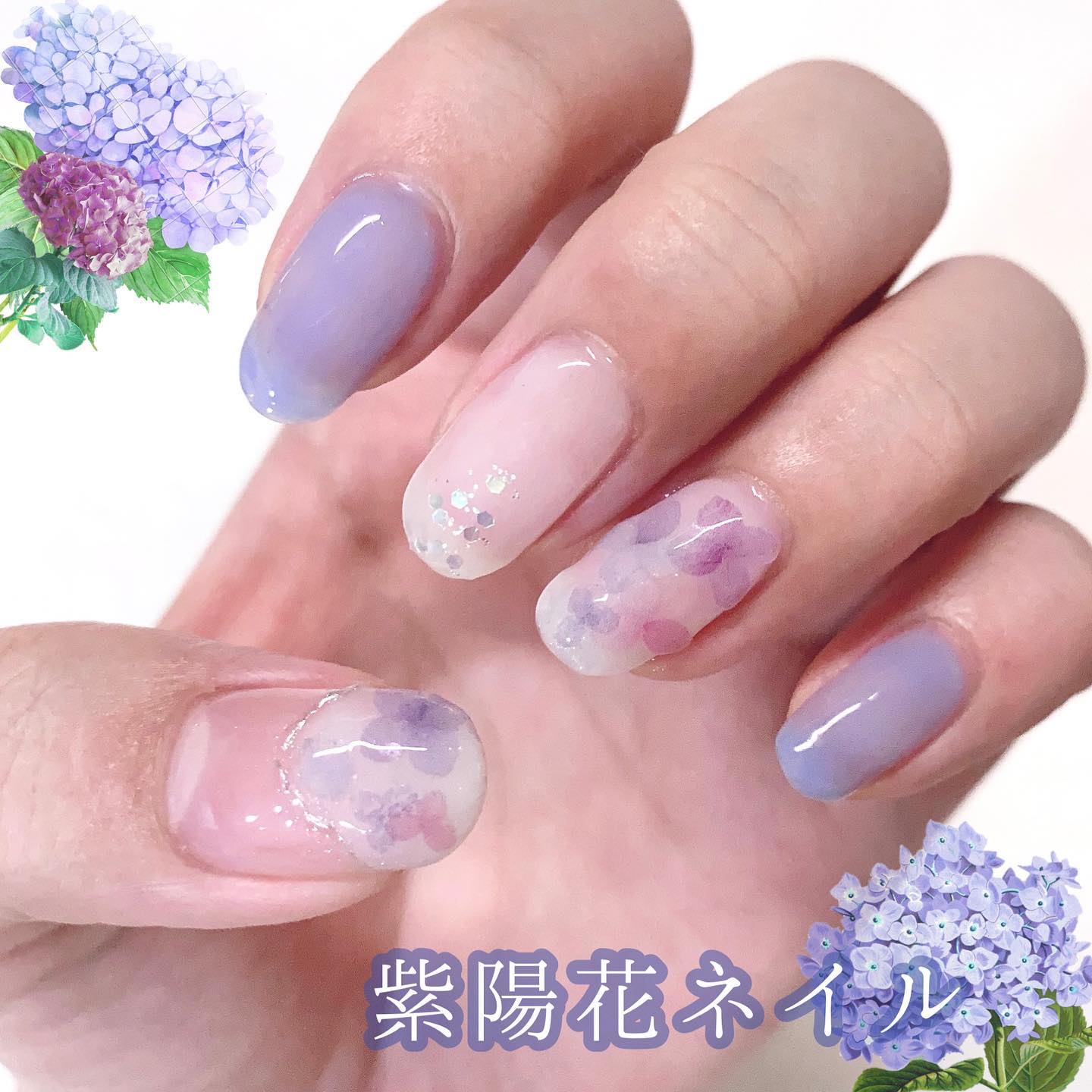 ジェルネイル（ライト対応）/セリア/ジェルネイルを使ったクチコミ（1枚目）