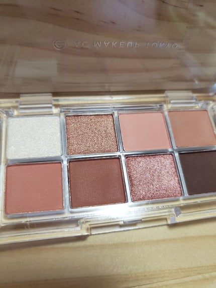 AC8カラーアイパレット/セリア/アイシャドウパレットを使ったクチコミ(4枚目)