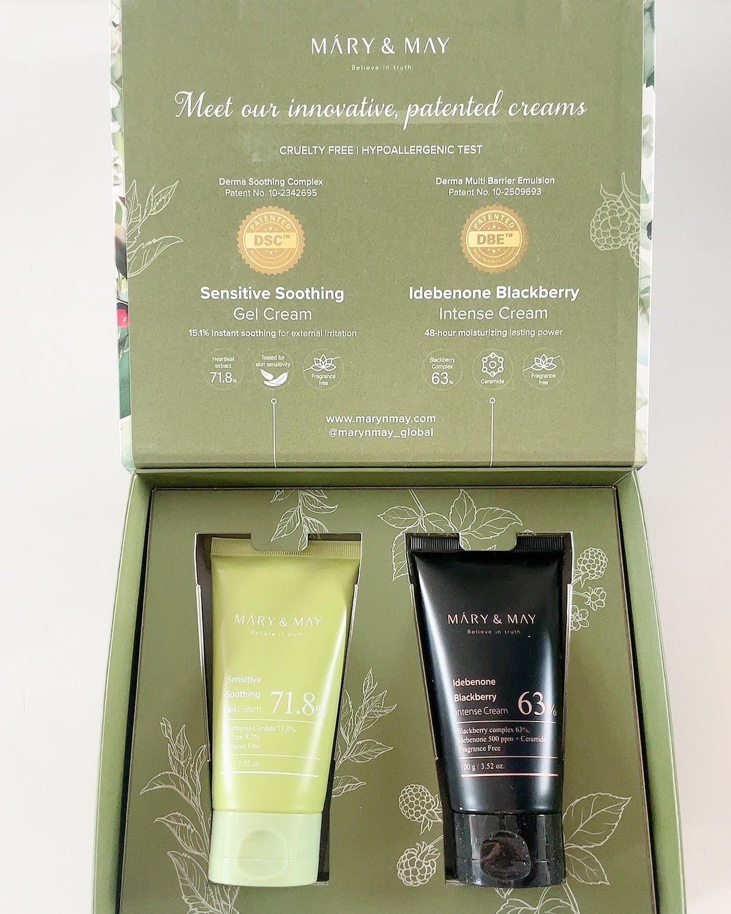 Sensitive Soothing Gel Cream/MARY&MAY/フェイスクリームを使ったクチコミ(2枚目)
