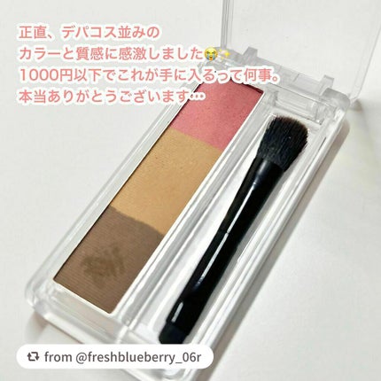 アイブロー パウダー/ちふれ/パウダーアイブロウを使ったクチコミ(7枚目)