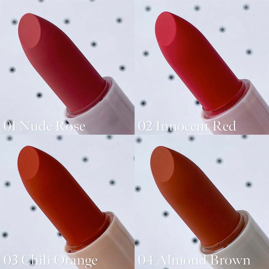 ベルベットフィックスリップバーム/perse/リップバームを使ったクチコミ(5枚目)