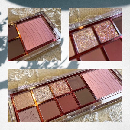 ミックスブラーリングアイパレット/wakemake/マルチパレットを使ったクチコミ(2枚目)