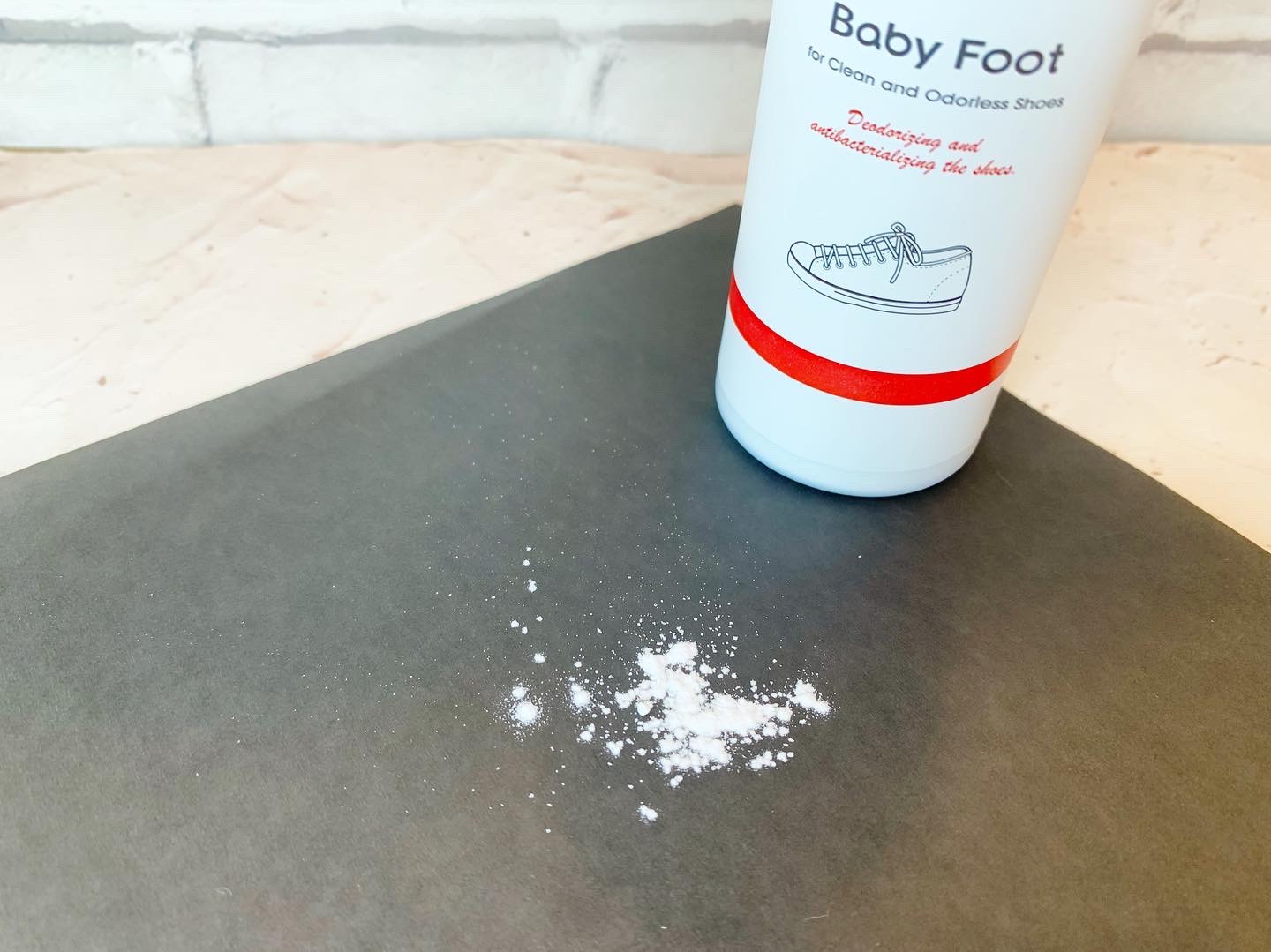 靴の消臭除菌パウダー/ベビーフット/レッグ・フットケアを使ったクチコミ（3枚目）