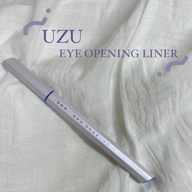 EYE OPENING LINER/UZU BY FLOWFUSHI/リキッドアイライナーを使ったクチコミ（1枚目）