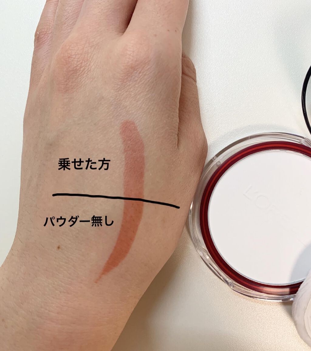インファリブルフィニッシングパウダー/ロレアル パリ/プレストパウダーを使ったクチコミ(3枚目)