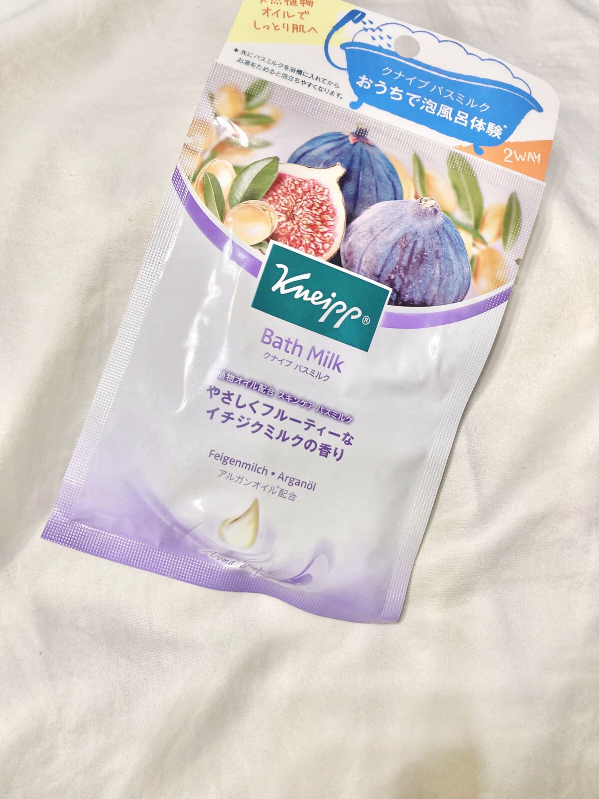 バスミルク イチジクミルクの香り/クナイプ/保湿系入浴剤を使ったクチコミ（1枚目）