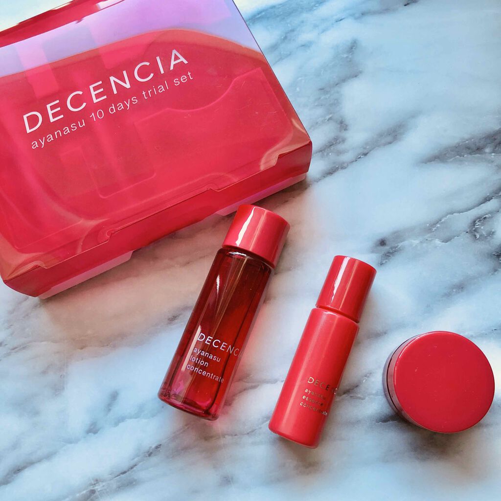 アヤナス トライアルセット/DECENCIA/スキンケアキットを使ったクチコミ(1枚目)