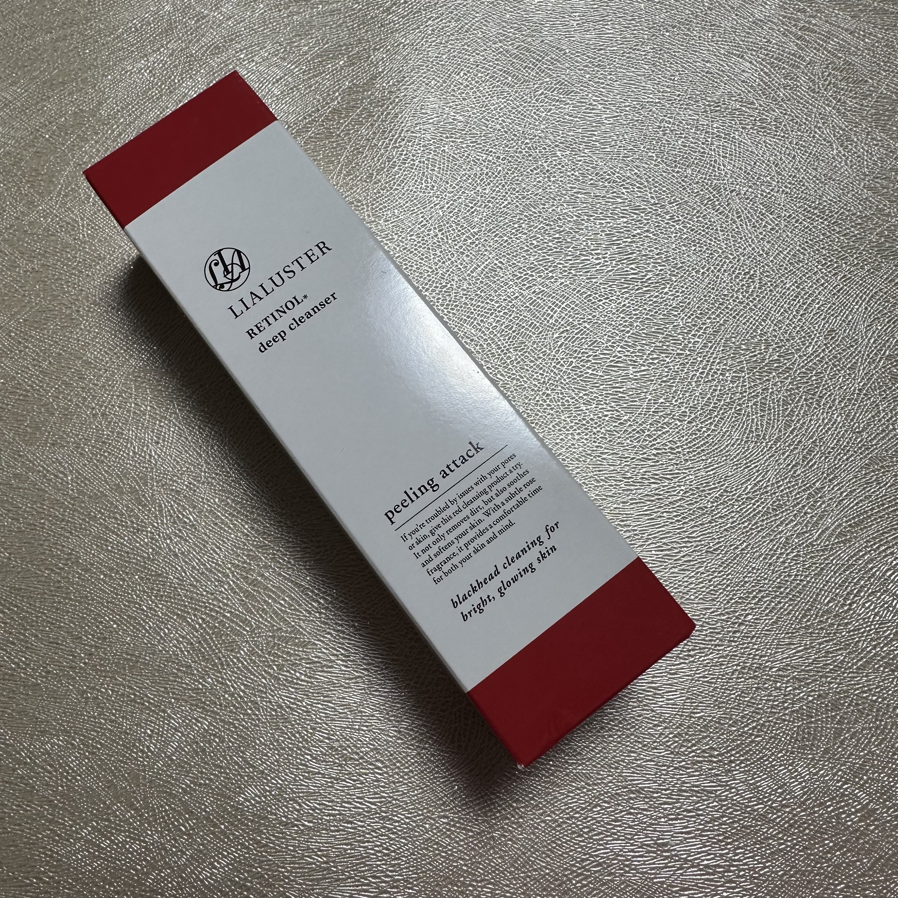 レチノールディープクレンザー/LIALUSTER/その他洗顔料を使ったクチコミ（3枚目）