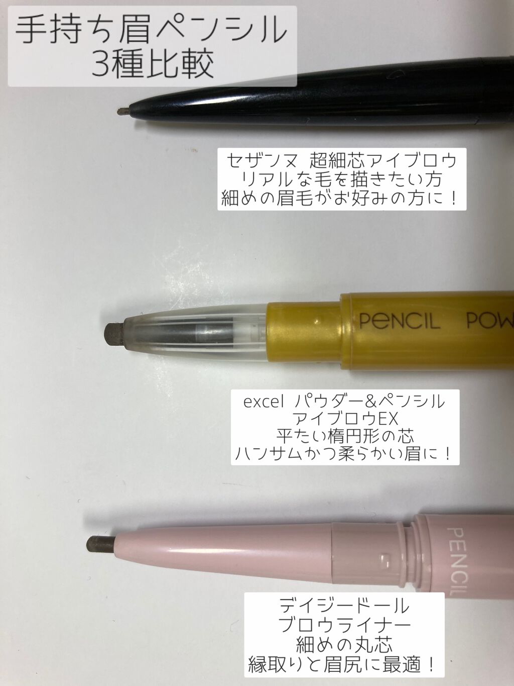 ブロウライナー/DAISY DOLL by MARY QUANT/アイブロウペンシルを使ったクチコミ(3枚目)