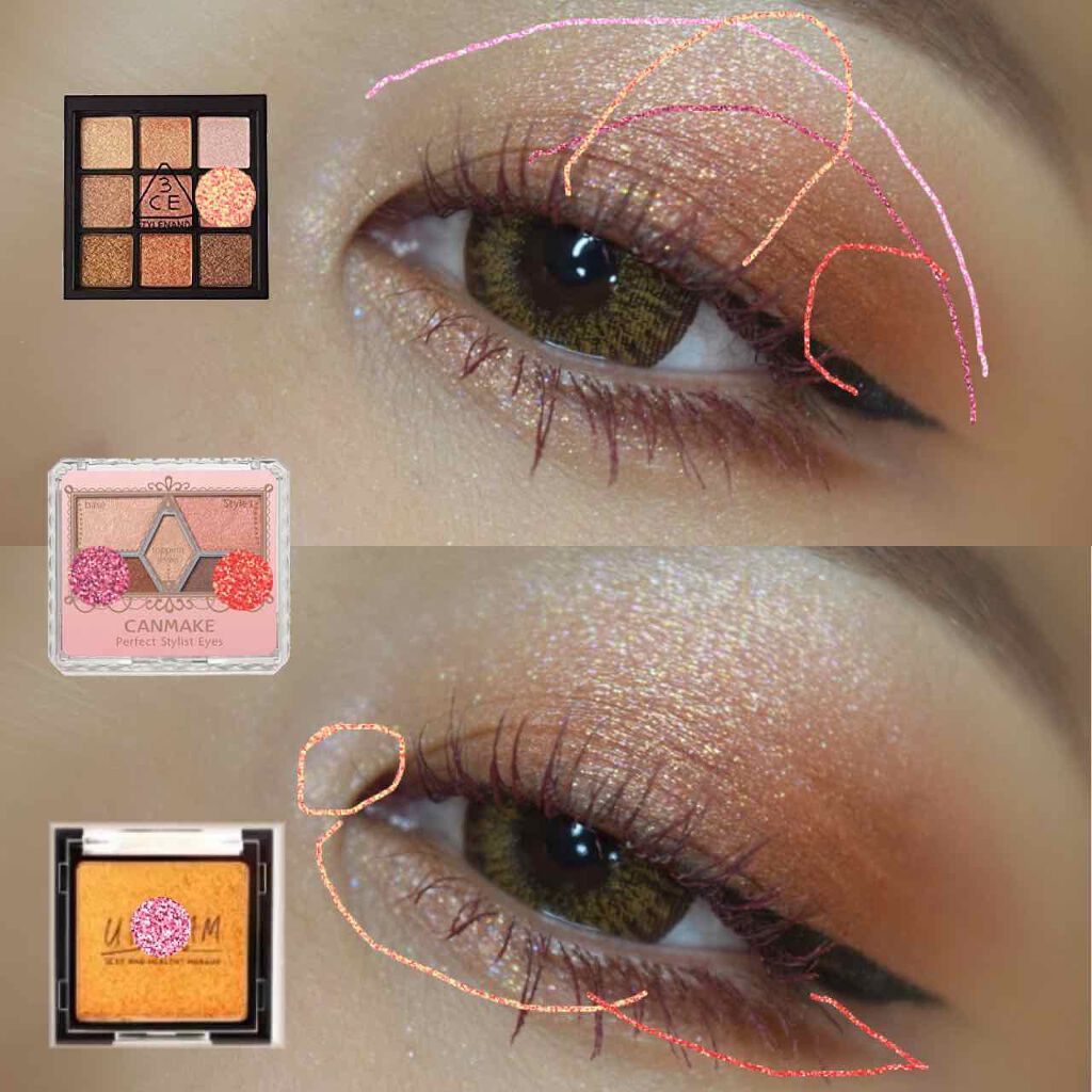 クイックラッシュカーラー/キャンメイク/マスカラ下地を使ったクチコミ(4枚目)