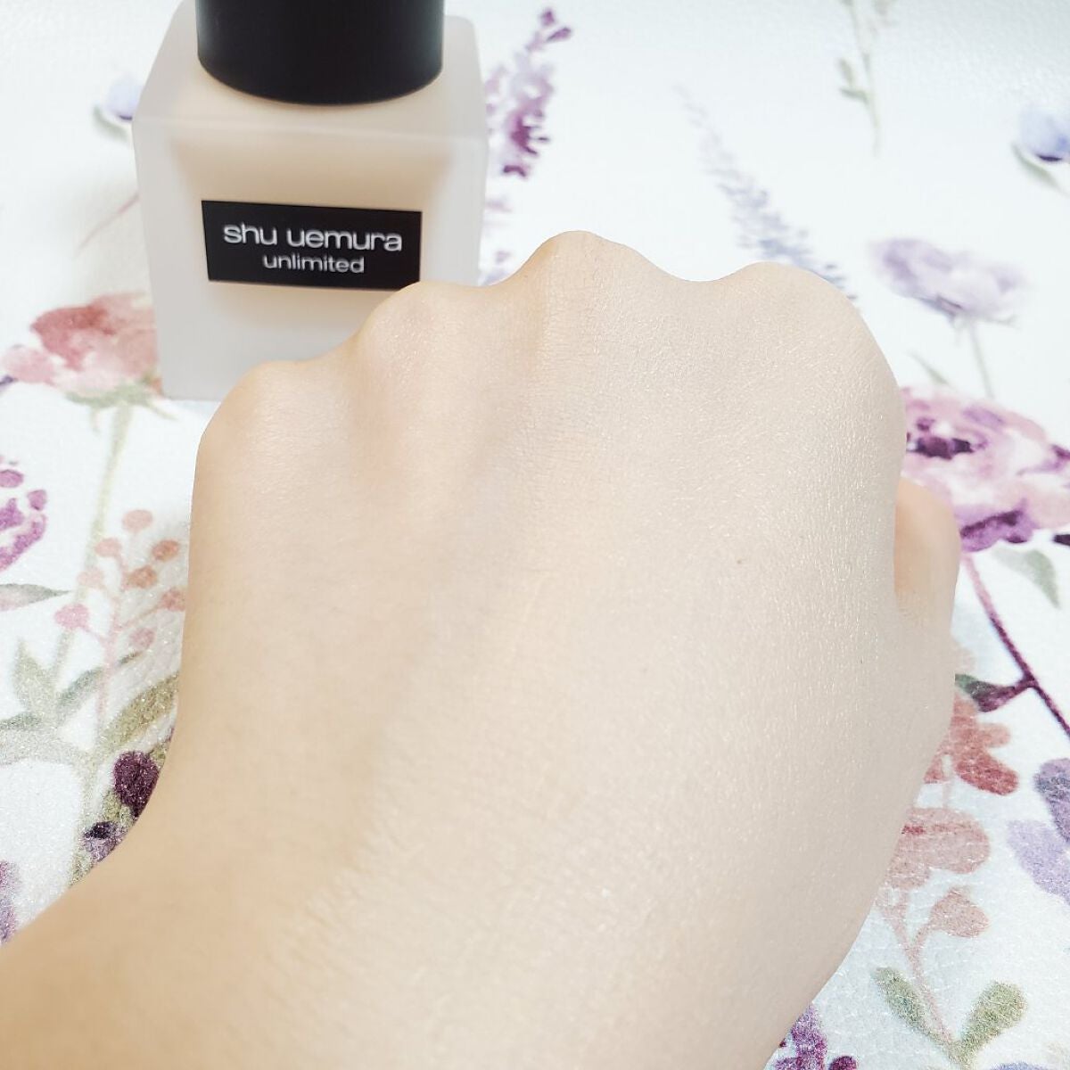 (旧)アンリミテッド ラスティング フルイド/shu uemura/リキッドファンデーションを使ったクチコミ(5枚目)