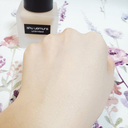 (旧)アンリミテッド ラスティング フルイド/shu uemura/リキッドファンデーションを使ったクチコミ(5枚目)