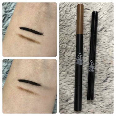 SUPER SLIM LIQUID EYE LINER/3CE/リキッドアイライナーを使ったクチコミ（1枚目）