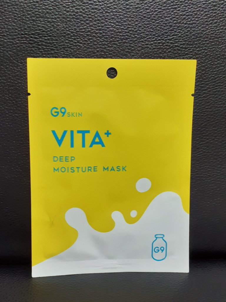 ビタプラス ディープモイスチャーマスク/G9SKIN/シートマスク・パックを使ったクチコミ（1枚目）