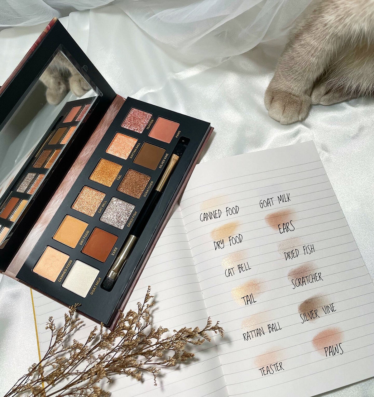 エクスプローラ12色 動物アイシャドウパレット/PERFECT DIARY/アイシャドウパレットを使ったクチコミ（2枚目）