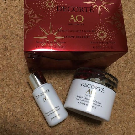 AQ ミリオリティ リペア クレンジングクリーム/DECORTÉ/クレンジングクリームを使ったクチコミ(1枚目)
