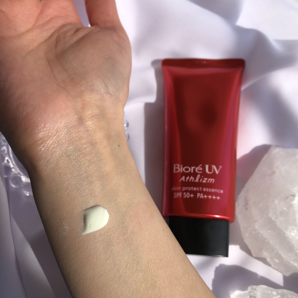 UV  アスリズム　スキンプロテクトエッセンス/ビオレ/日焼け止めローションを使ったクチコミ（2枚目）