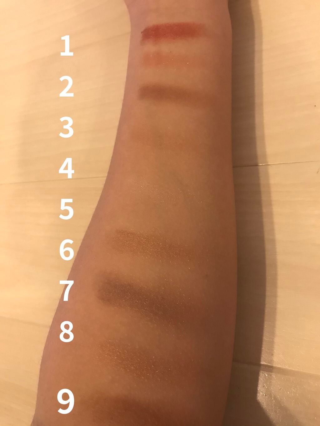 UR GLAM BLOOMING EYE COLOR PALETTE/U R GLAM/アイシャドウパレットを使ったクチコミ(4枚目)